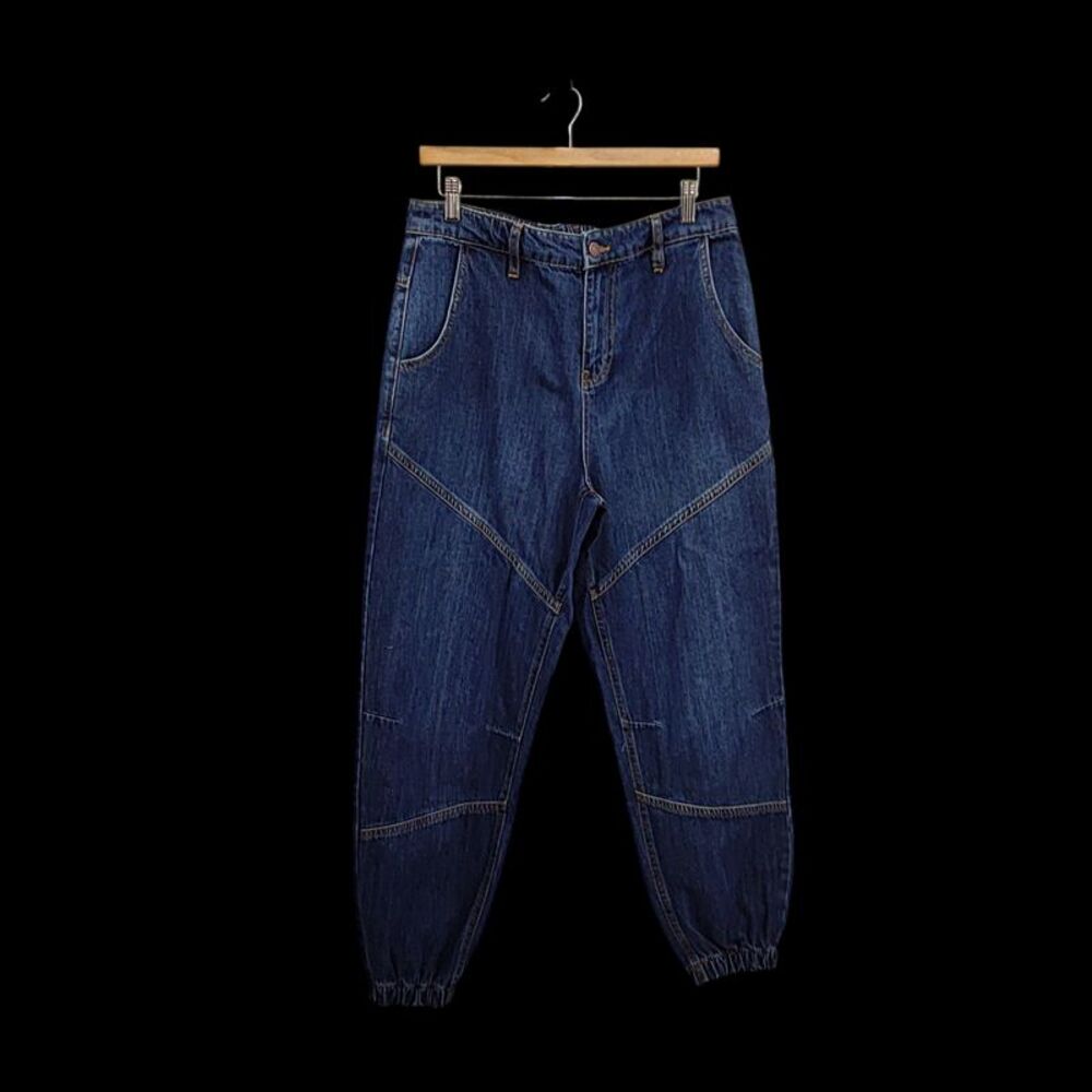 Ruti Women Relaxed Light Denim Joggers Jeans Heirloom Blue 2